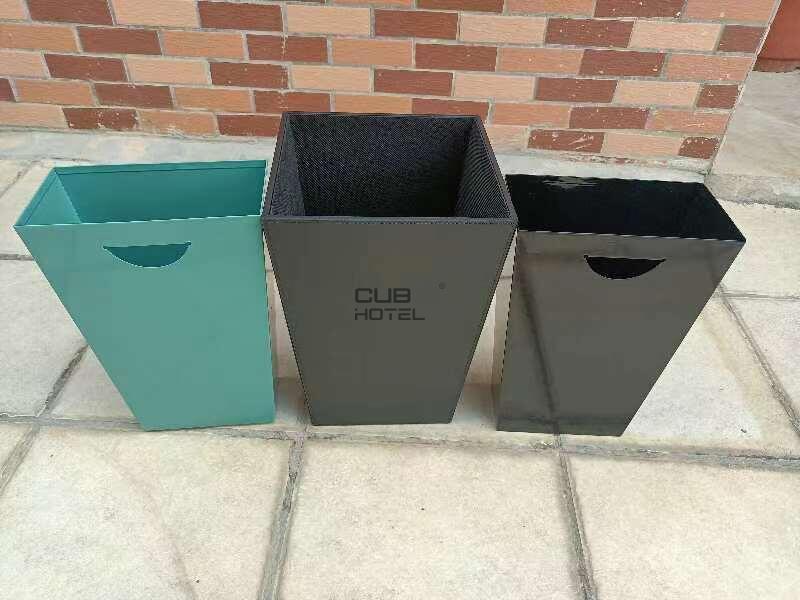 Papeleira Quadrada Polipele com 2 separadores